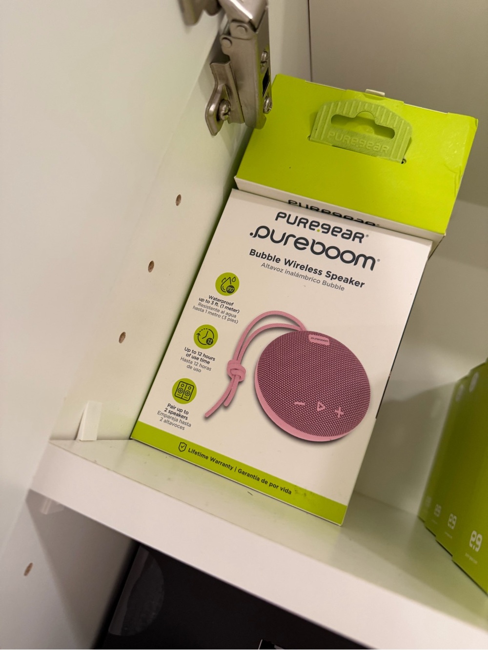PureBoom Pink Bubble Wireless Portable Speaker